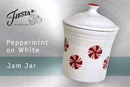 Fiesta Peppermint Jam Jar
